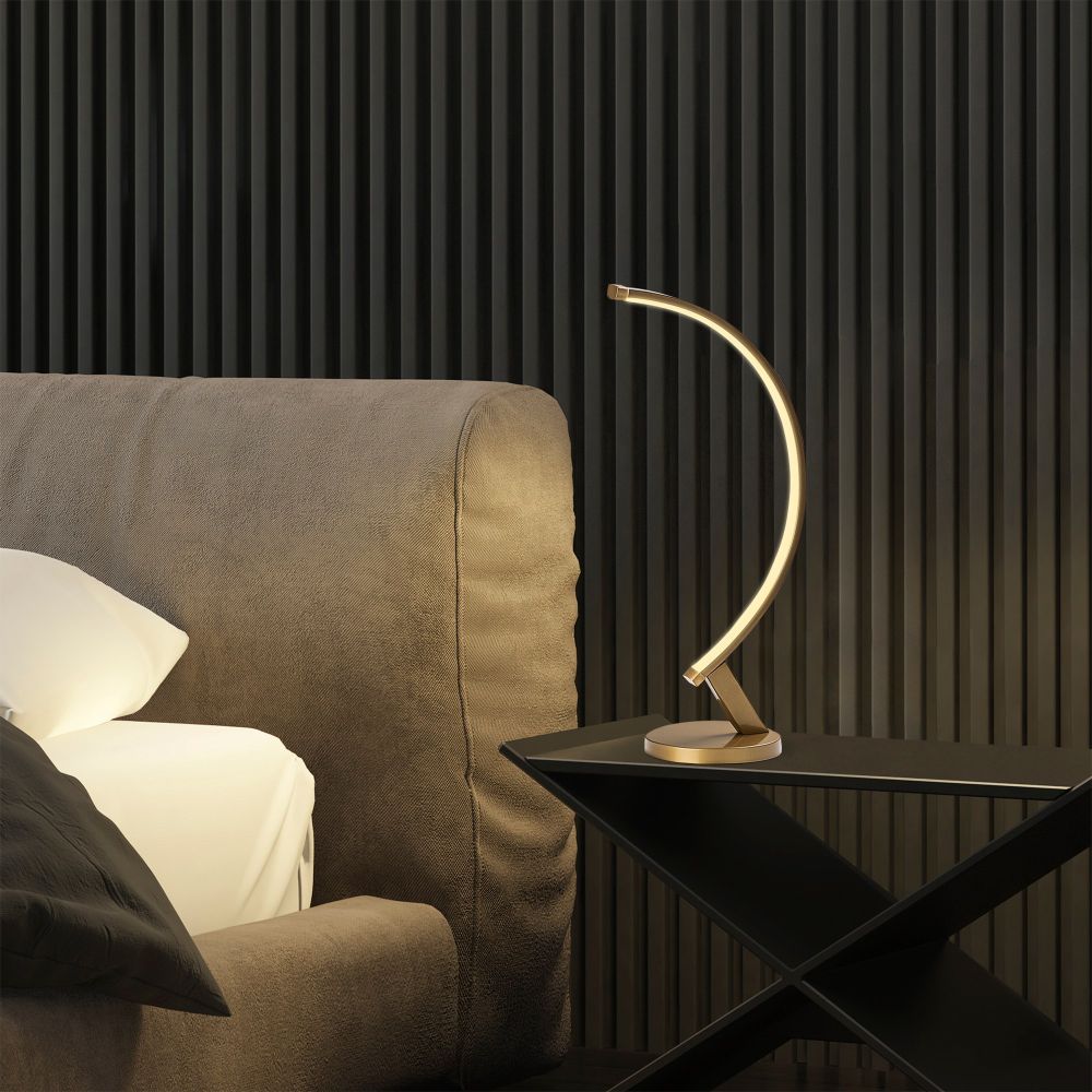 Bevel - 13324 Zlatna Stočna Lampa slika 7