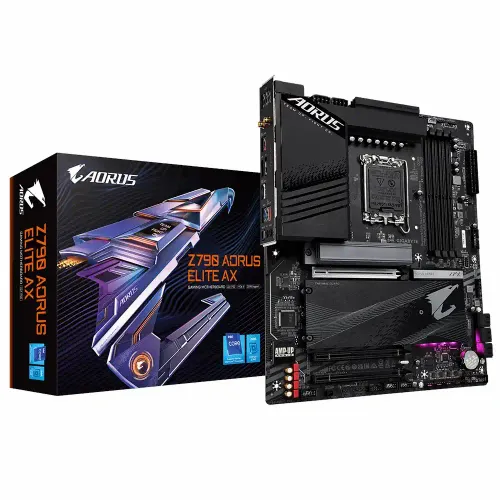 Gigabyte Matična ploča 1700 Z790 AORUS ELITE AX  DDR5 HDMI/DP/M.2 slika 1