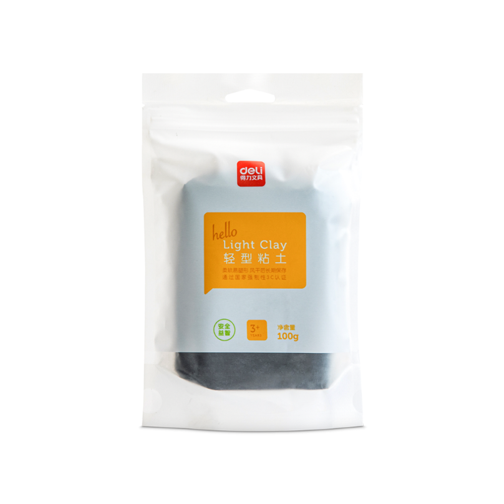 MASA ZA MODELIRANJE DELI 100g  CRNA 67841 BK slika 1