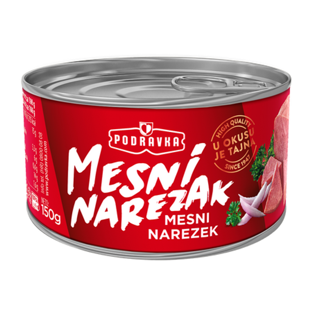 Podravka Mesni Narezak 150g slika 1