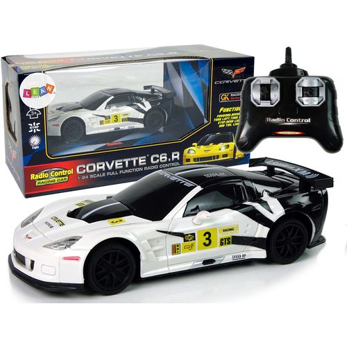 Sportski auto na daljinsko upravljanje Corvette C6.R bijeli slika 1