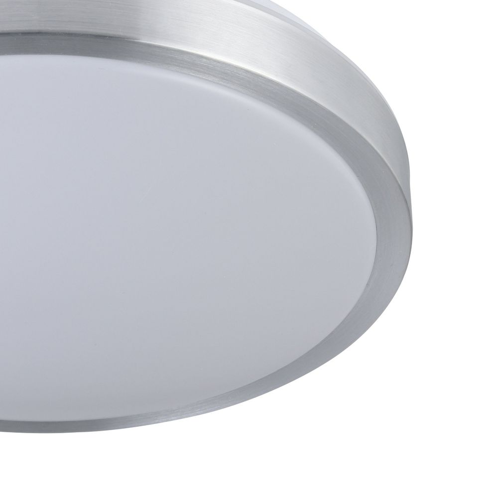 Eglo Competa 1 Plafonjera sa LED Osvjetljenjem, 23W, 2500lm, Promjer 325mm, Nikl-Mat/Bijela slika 5
