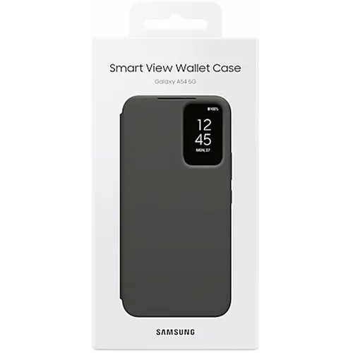 Original Smart View Wallet Case Black EF-ZA546CBEGWW za Samsung Galaxy A54 crna slika 1