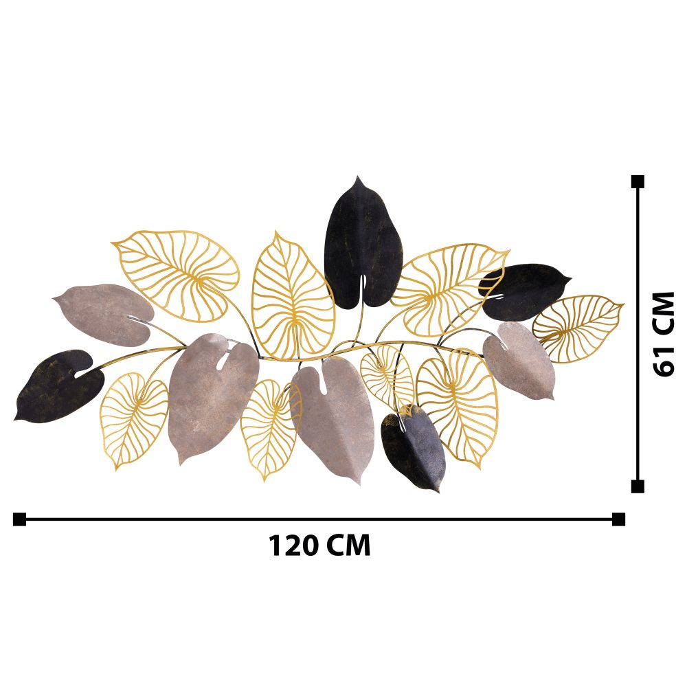 Decorative metal wall accessory Furize, colour: multicolor slika 9