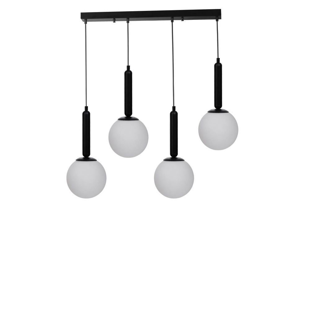 Opviq Luster 031, Bijela, Crna slika 3