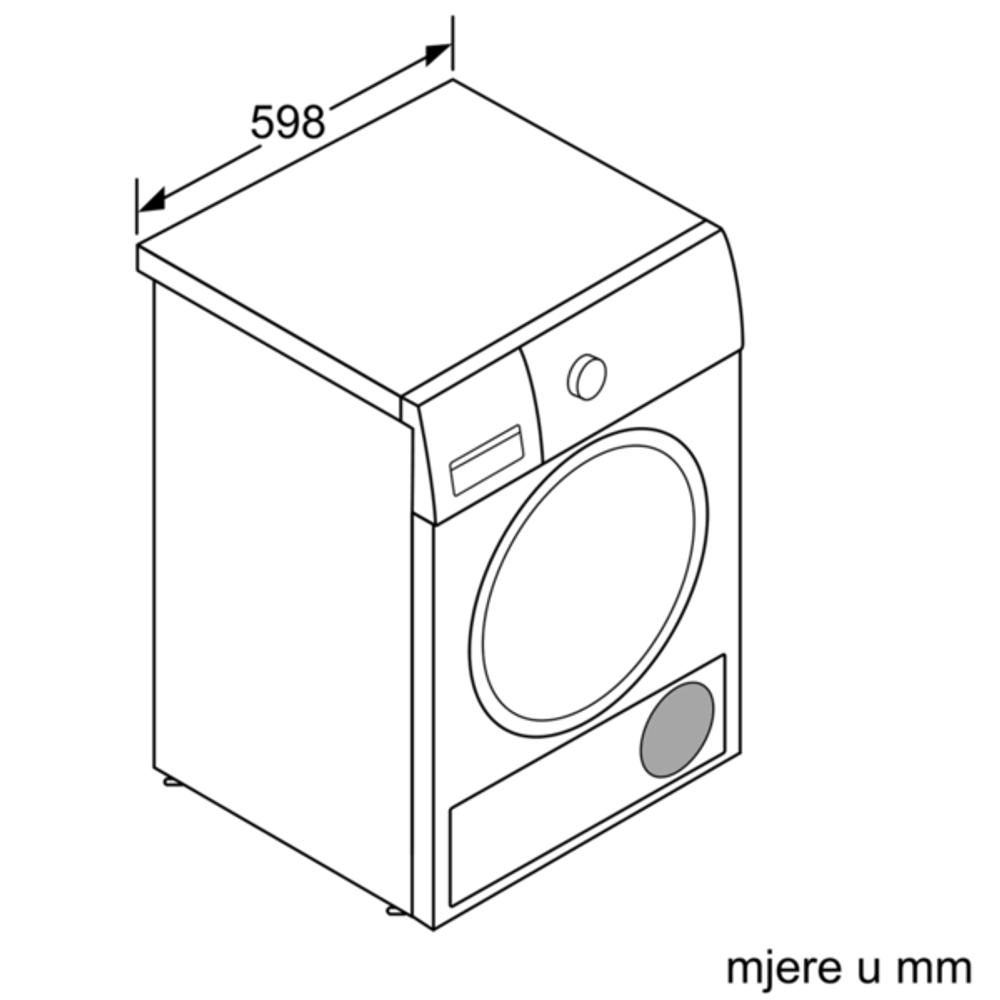 Bosch sušilica rublja WTR87TW0BY slika 7