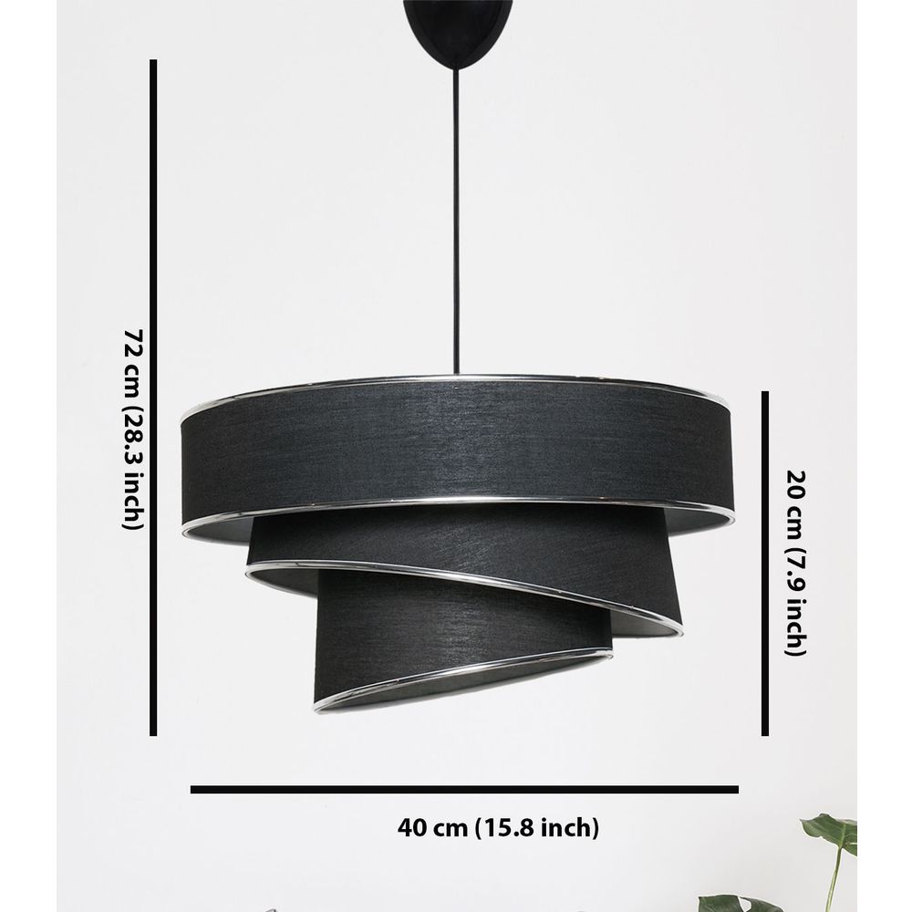 Couper - Crni, Srebrni Luster slika 3