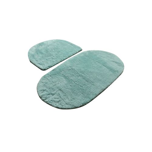 Colors of Oval - Mint Mint Bathmat Set (2 Pieces) slika 2