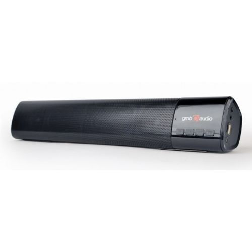 SPK-BT-BAR400-01 Gembird Bluetooth speaker soundbar 2x5W FM, USB, SD, AUX, mikrofon, black slika 1