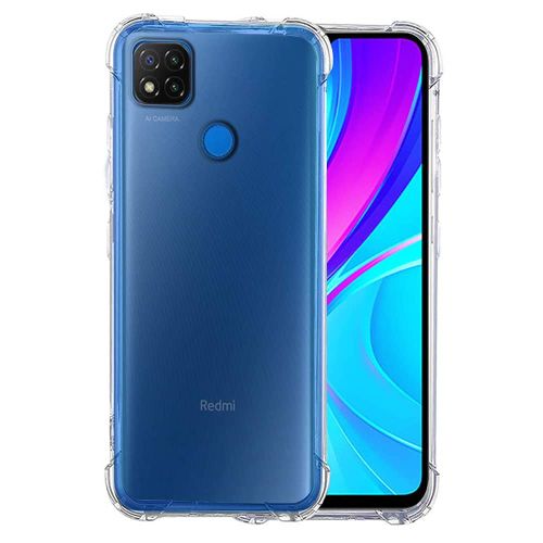 Techsuit Shockproof Clear Silicone prozirna maskica otporna na udarce za Xiaomi Redmi 9C / Redmi 9C NFC slika 1