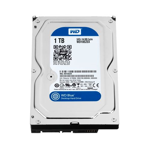 WD 1TB 3.5 inča SATA III 64MB 7.200rpm WD10EZEX Blue hard disk hard disk slika 1