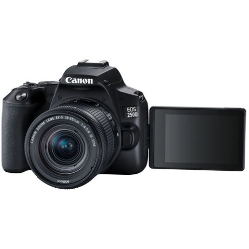 Canon EOS 250D + 18-55mm IS (crni) slika 1