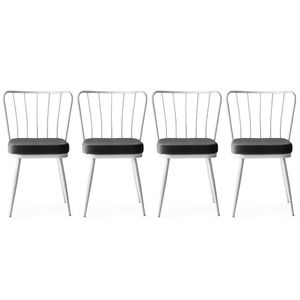 Yıldız - 962 V4 Bijela Stolica Set (4 Komada)