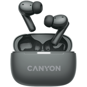 CANYON OnGo TWS-10 ANC+ENC Bežične Slušalice sa Mikrofonom, Crne