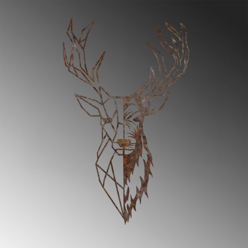 Wallity Metalna zidna dekoracija Rusty Deer 3 slika 6