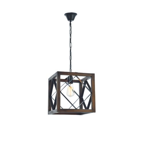 Zikzak Büyük Ceviz Rustik Sarkıt Walnut
Black Chandelier slika 1