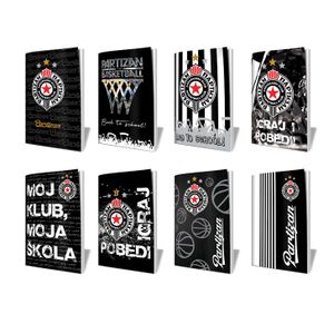 PanGraf 750 Sveska A4 Lux Partizan - 70g, 48 listova, Karo, 1 kom