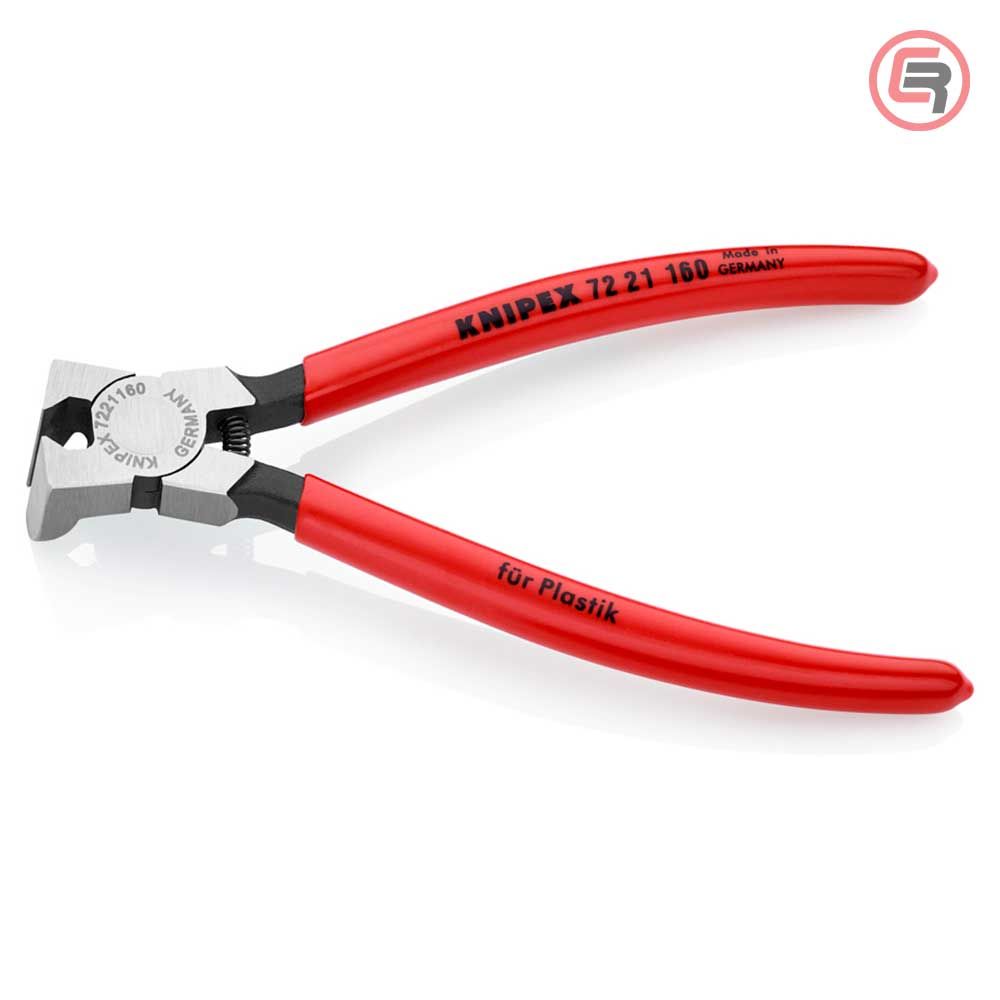 Knipex Kliješta Bočna Sječa - Sječice Kutna 85* Za Plastiku 160 mm - 72 21 160 slika 2