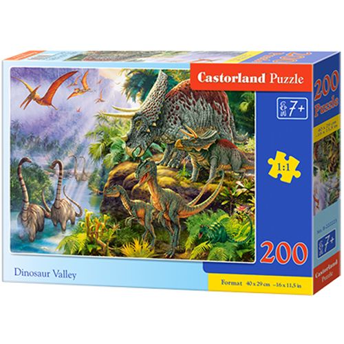 Puzzle Dolina Dinosaurusa slika 1