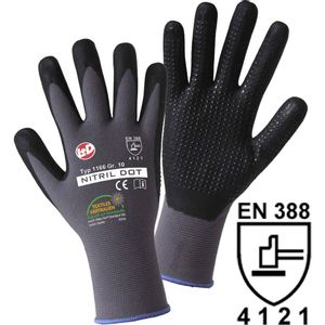 L+D NITRIL DOT 1166-8 poliamid rukavice za rad Veličina (Rukavice): 8, m EN 388 CAT II 1 Par