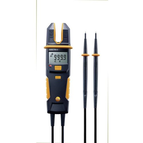 testo 755-2 ručni multimetar, strujne stezaljke  digitalni  CAT IV 600 V, CAT III 1000 V Zaslon (brojevi): 4000 slika 1