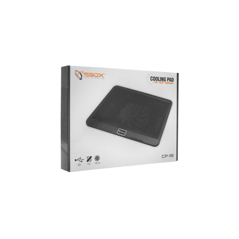 SBOX Hladnjak za laptop CP-19 / 15.6" slika 2