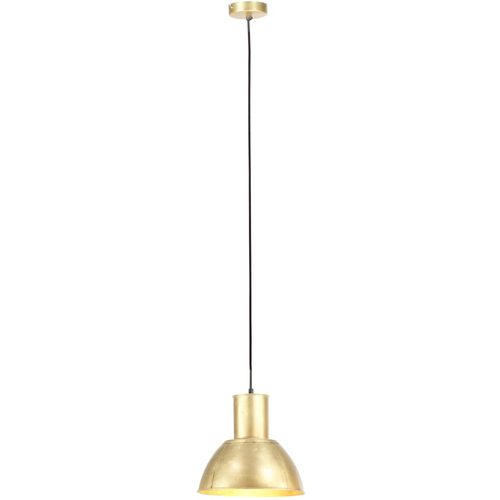 Viseća svjetiljka 25 W mjedena okrugla 28,5 cm E27 slika 4