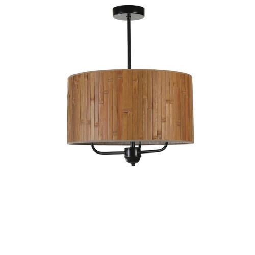 Bambu 01 Abajurlu 3 Lü Sarkıt Avize Walnut
Black Chandelier slika 3