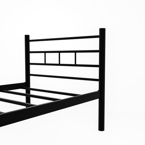 K70 - Black (100 x 200) Black Single Bedstead slika 5