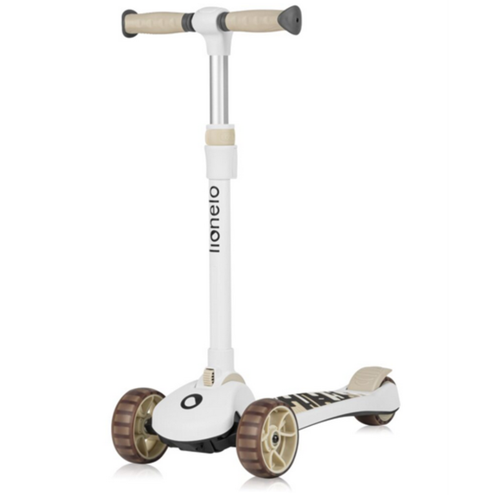 Lionelo Romobil sa LED svjetlima 2U1 Franky, Beige slika 4