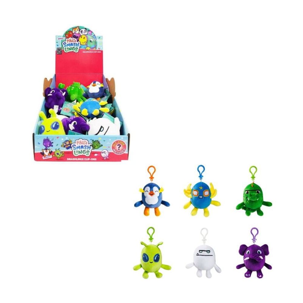 Pinata SmashLings Plišana igračka sa kopčom TW7004, Sorto slika 1