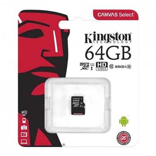 Micro SD Kingston 64GB SDCS2/64GBSP bez adaptera slika 1