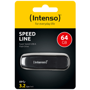 (Intenso) USB Flash drive 64GB Hi-Speed USB 3.2, SPEED Line - USB3.2-64GB/Speed Line