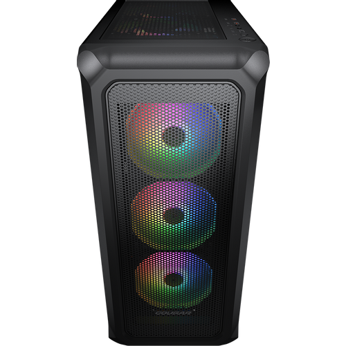 COUGAR | Archon 2 Mesh RGB (Black) | PC Case | Mid Tower / Mesh Front Panel / 3 x ARGB Fans / 3mm TG Left Panel slika 3