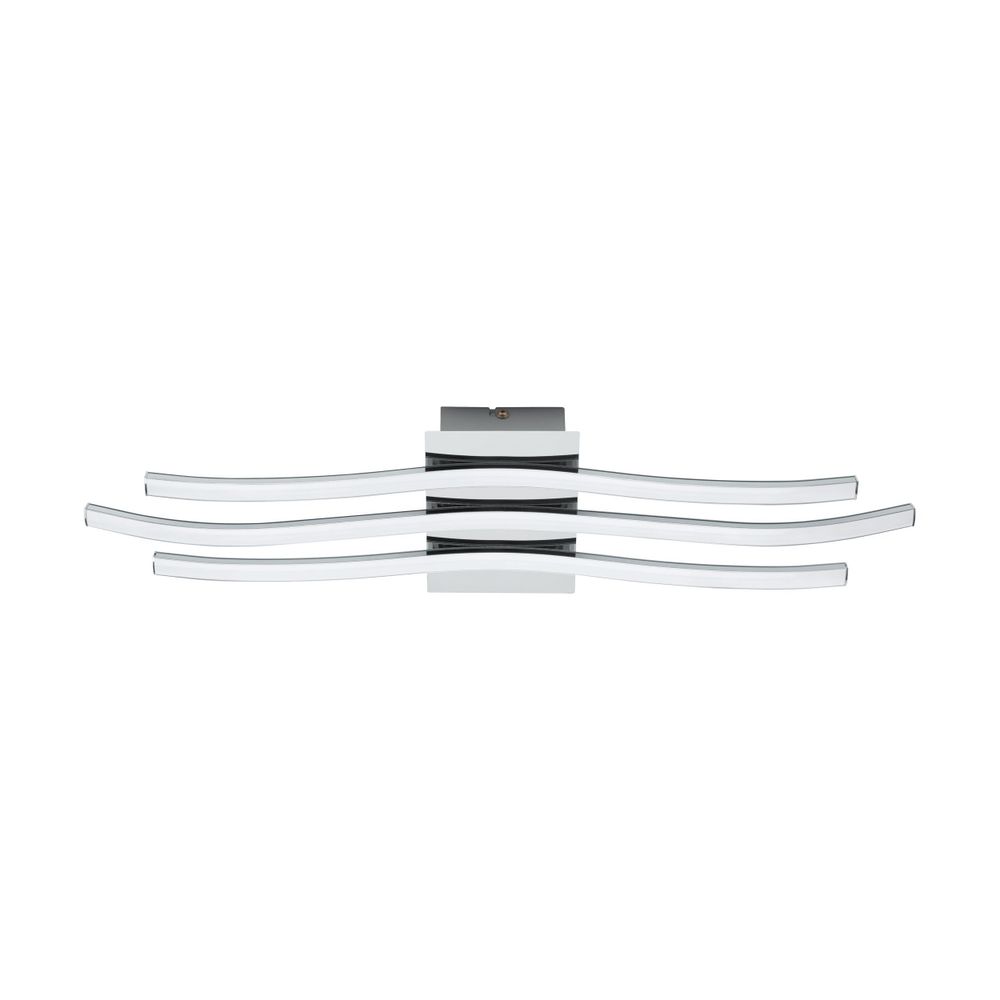 Eglo Roncade zidna/stropna LED lampa, 26W, D 650 mm, aluminij/krom bijela slika 1