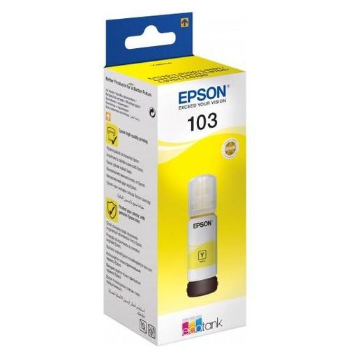 INK JET EPSON 103  T00S4 L3150 YELLOW EcoTank C13T00S44A 65ml slika 1