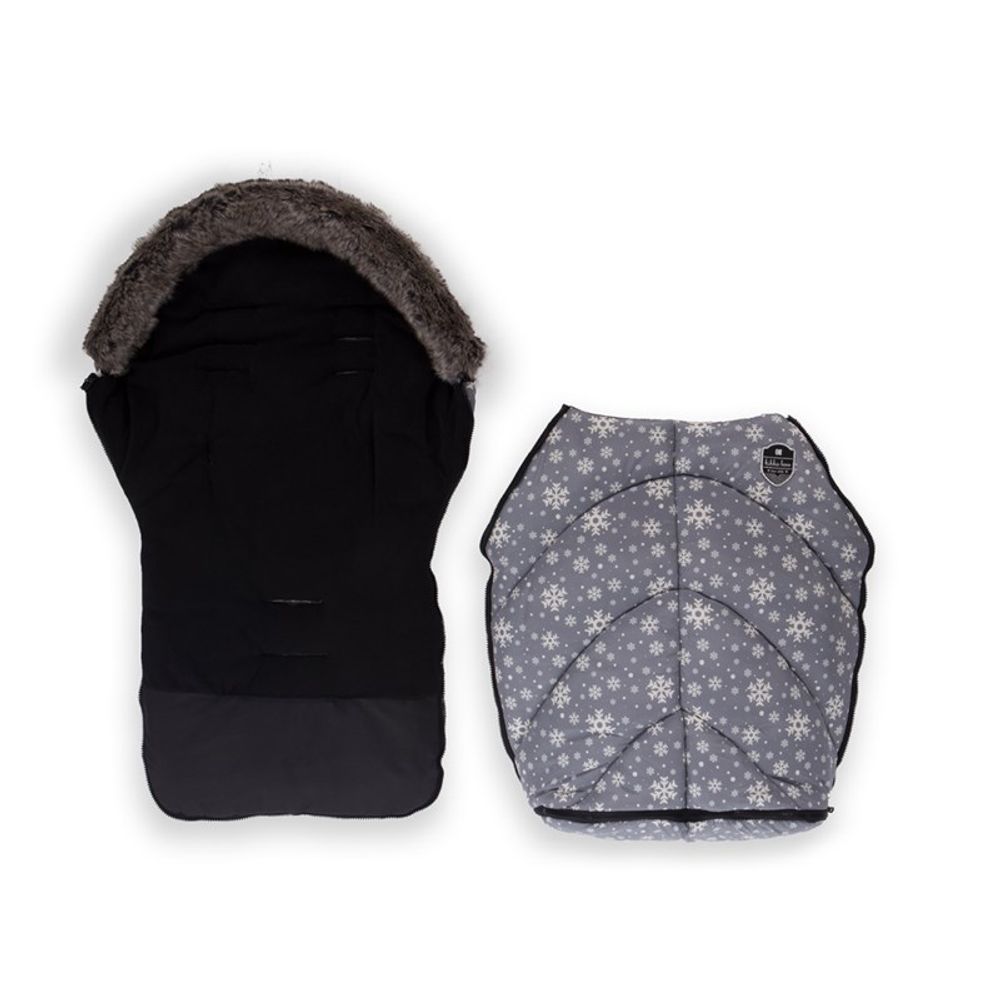 Kikka Boo Zimska vreća za kolica Shiny Nylon Snow Flakes slika 3