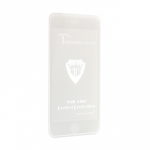 Tempered glass 2.5D full glue za iPhone 6/6S beli