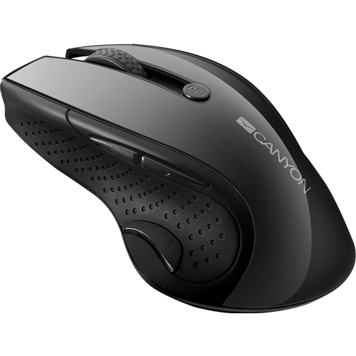 CANYON 2.4Ghz wireless mouse, optical tracking - blue LED, 6 buttons, DPI 1000/1200/1600, Black pearl glossy slika 2