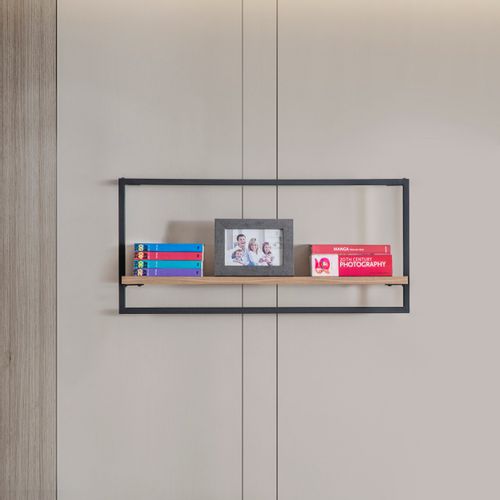 Yatay - Pine Pine
Black Wall Shelf slika 1