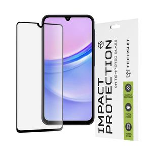 Techsuit – 111D Full Cover / Full Glue Glass za Samsung Galaxy A15 4G / A15 5G / A24 / A25 5G– crno