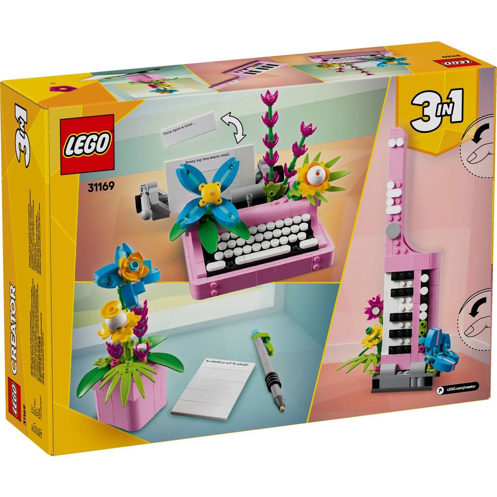 LEGO 31169 Pisaća mašina sa cvijećem slika 11