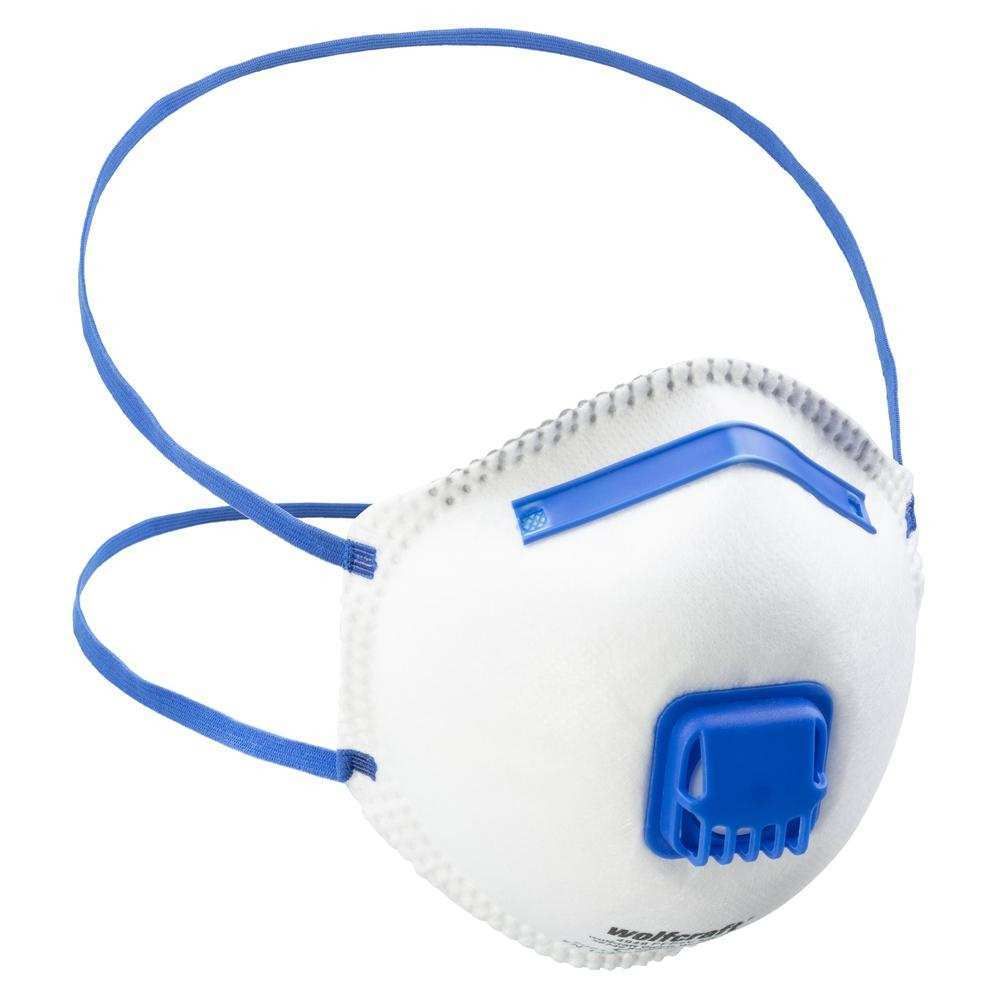 Wolfcraft Zaštitna Maska Sa Ventilom FFP2 (CE) / 15 kom - 4948000 slika 3