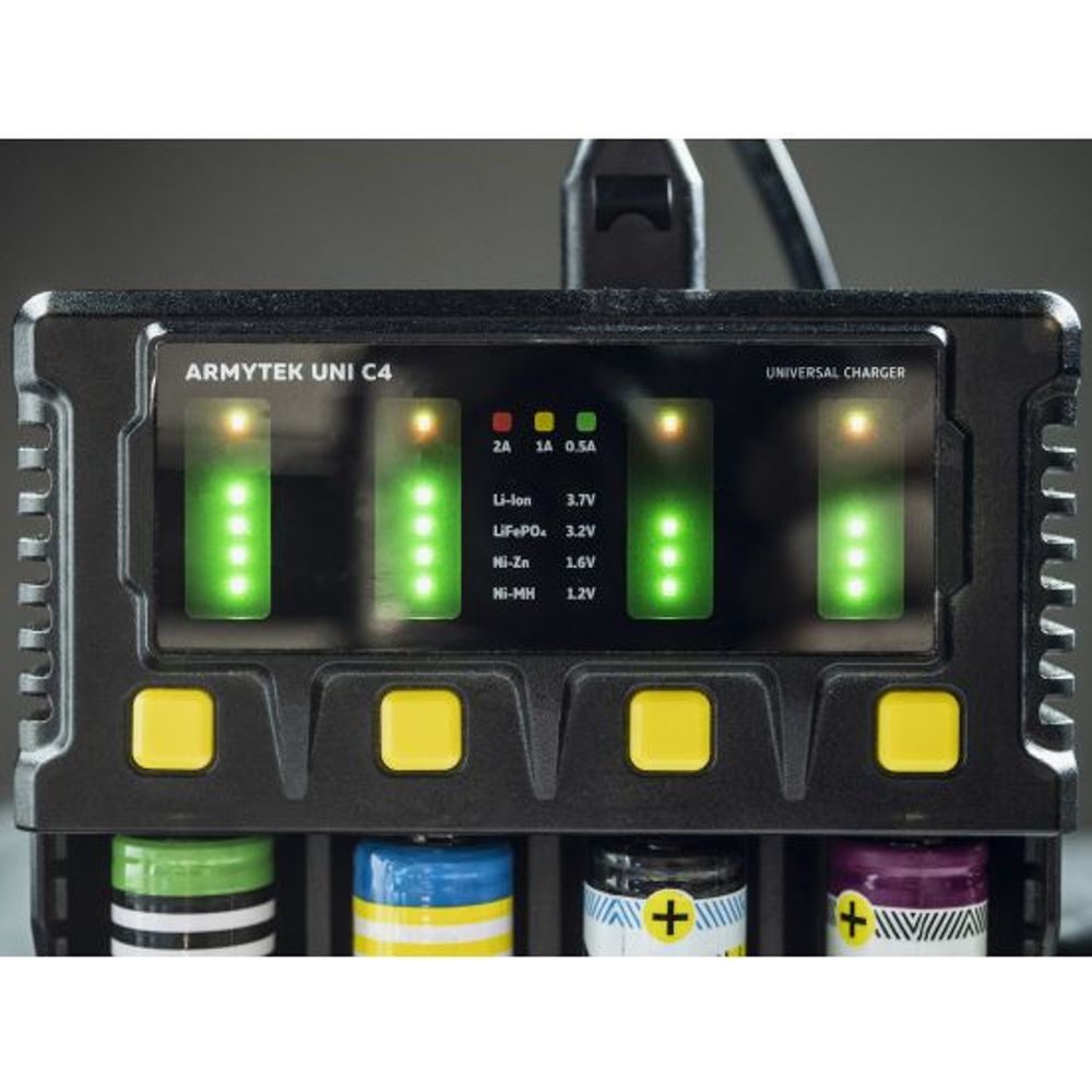 Armytek Univerzalni punjač za baterije UNI C4 slika 9