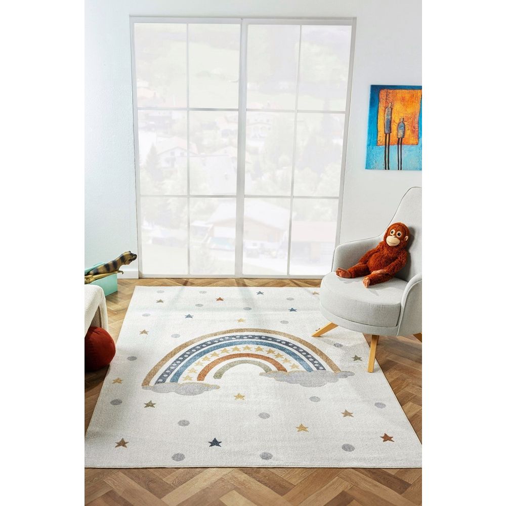 Bohem Kids Dugački Višebojni Tepih (100 x 200 cm) slika 1