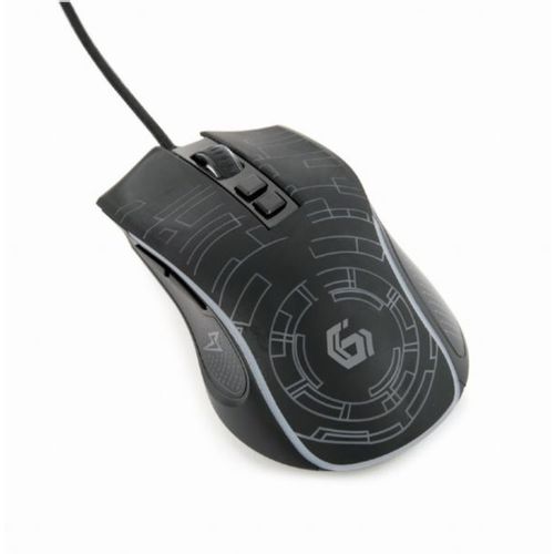 Gembird USB LED gaming mouse, black slika 1