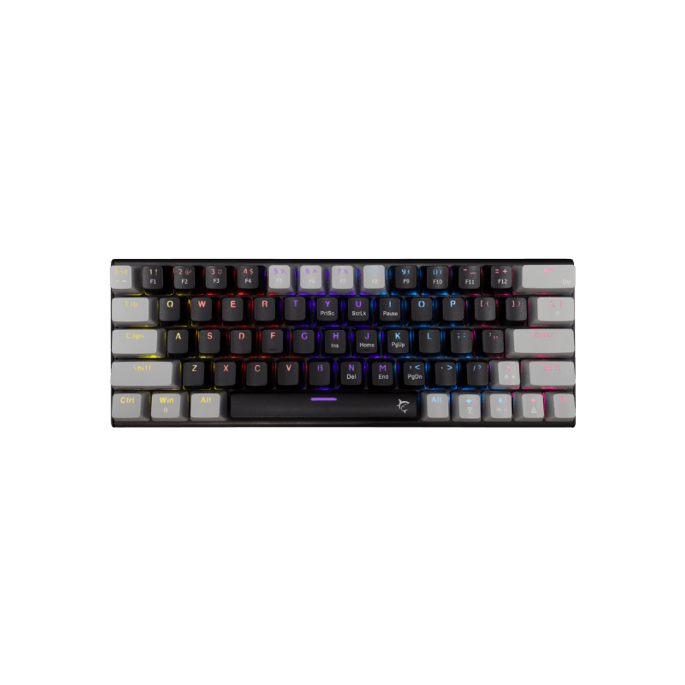 WHITE SHARK Tastatura GK-002121V2 WAKIZASHI-2 / US, plavi prekidači slika 1