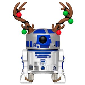 POP figure Star Wars Holiday R2-D2 with Antlers