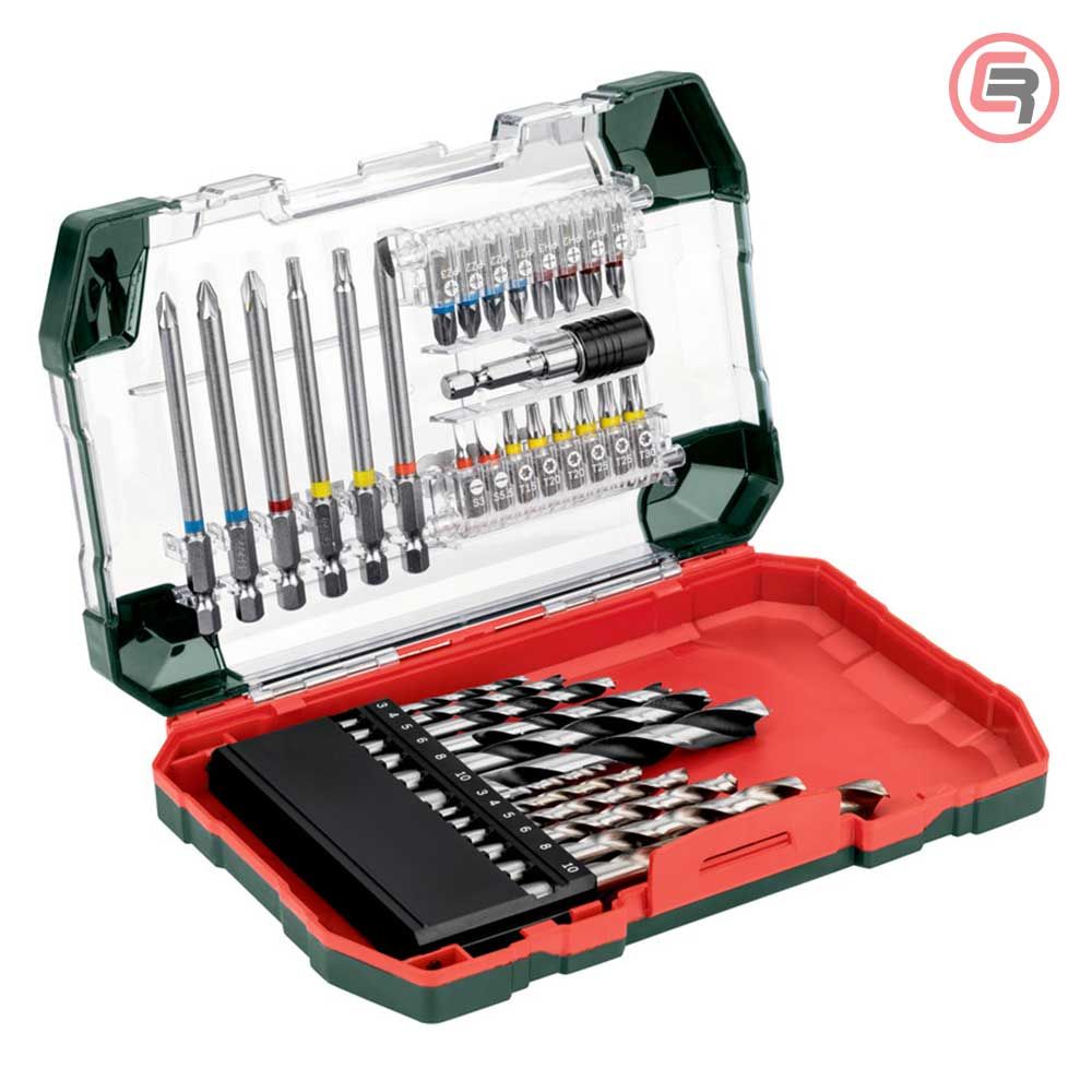 Metabo Set Bitova i Svrdala Za Drvo i Metal "SP" 35 dijelni U PVC Kutiji - 626725000 slika 1