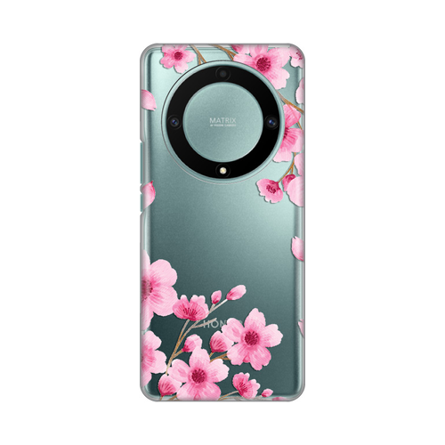 Torbica Silikonska Print Skin za Honor Magic 5 Lite Rose Flowers slika 1